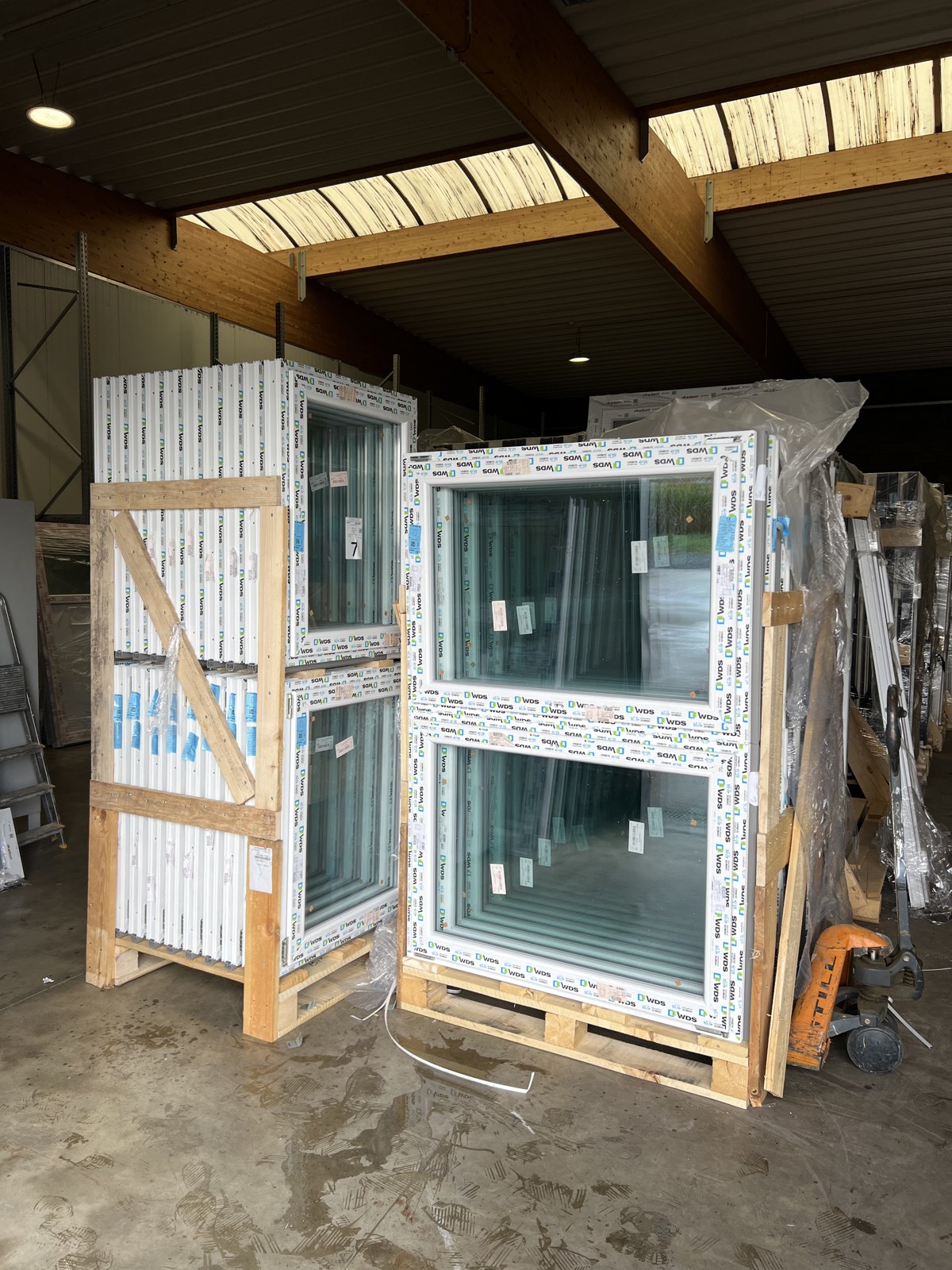 Fenêtres PVC neuves disponibles immédiatement